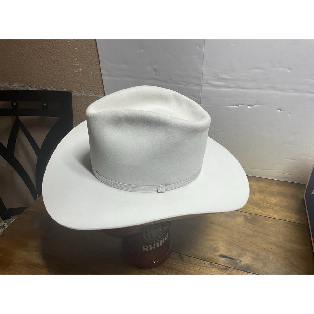 Vintage American Hat Company Felt Cowboy Hat Made in USA Size 6 7/8 Western Box